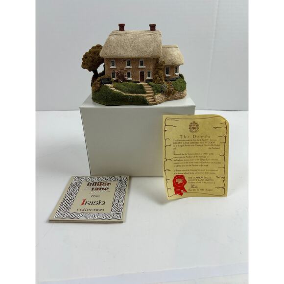 Lilliput Lane Limerick House 1989 Irish Collection Cottage w Box & Deed - Picture 1 of 14